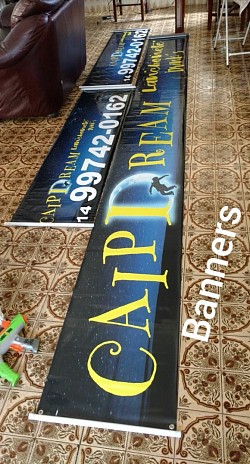 Faixas e banners