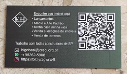 Cartão fosco